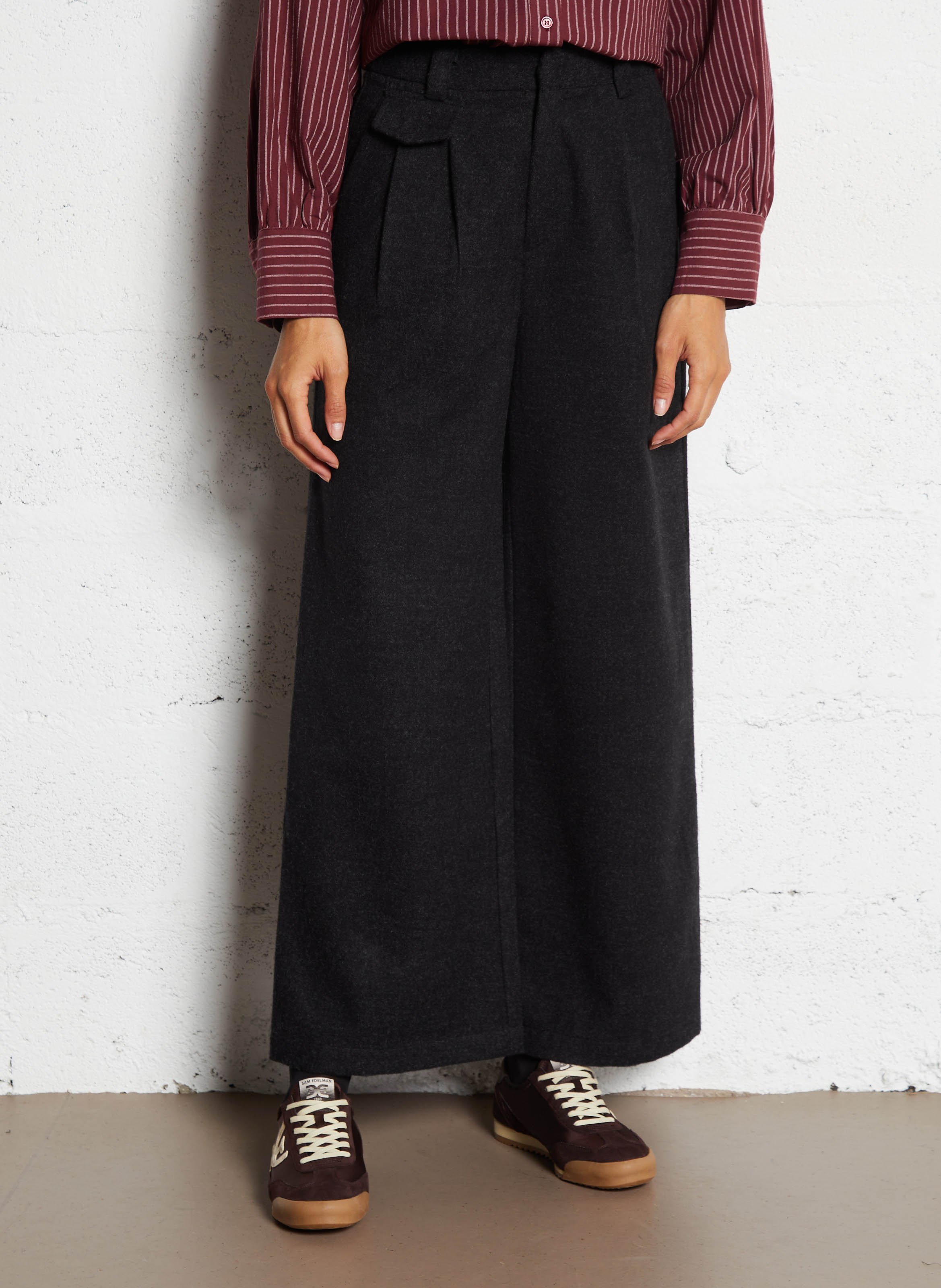 Pantalon large  SEE U SOON Noir