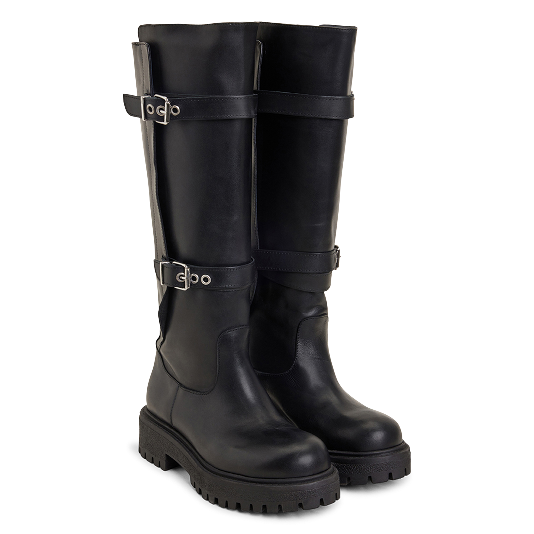 Ary leather boots JONAK Black