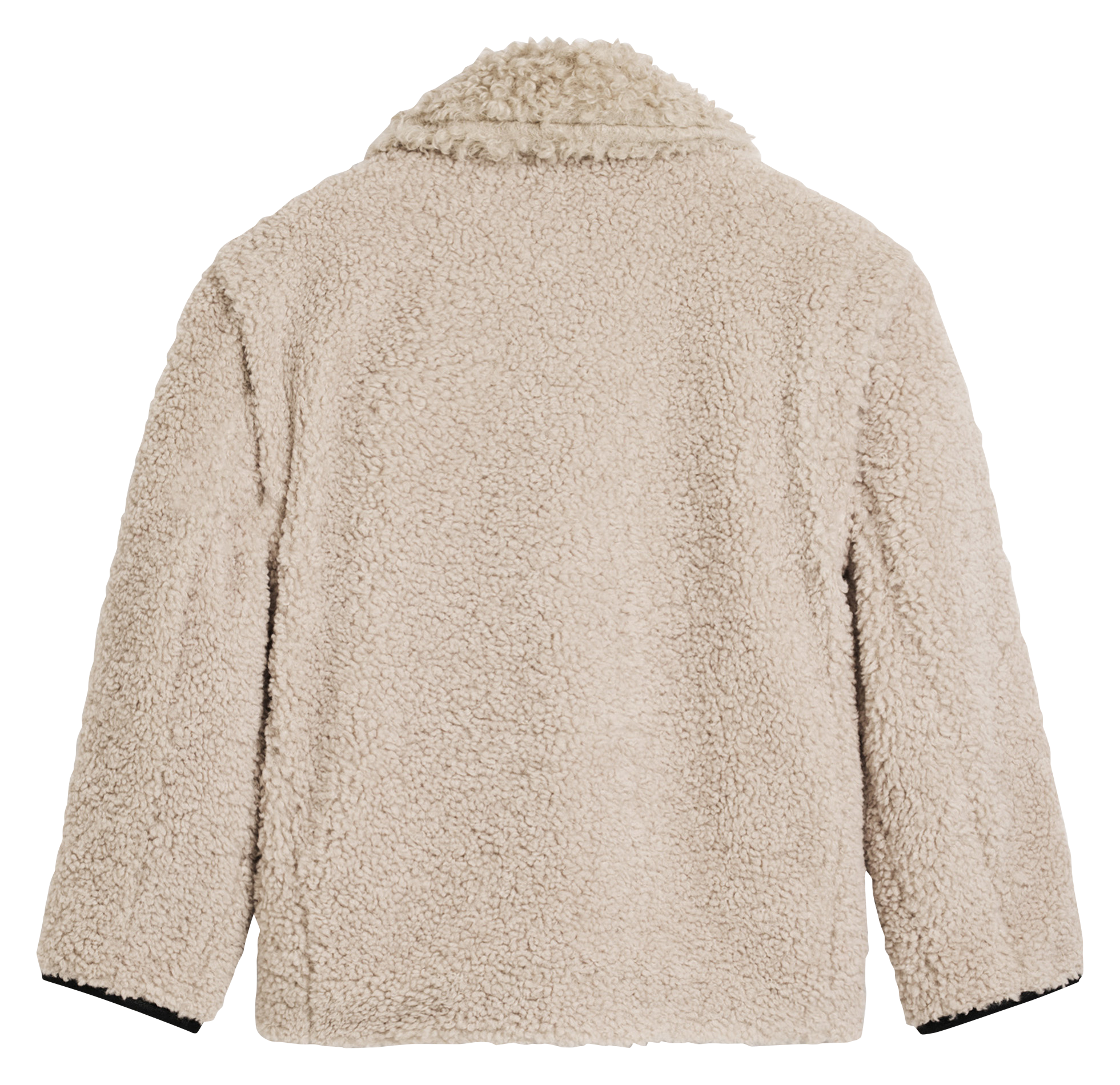 Blouson oversize col classique en sherpa DESIGUAL Marron