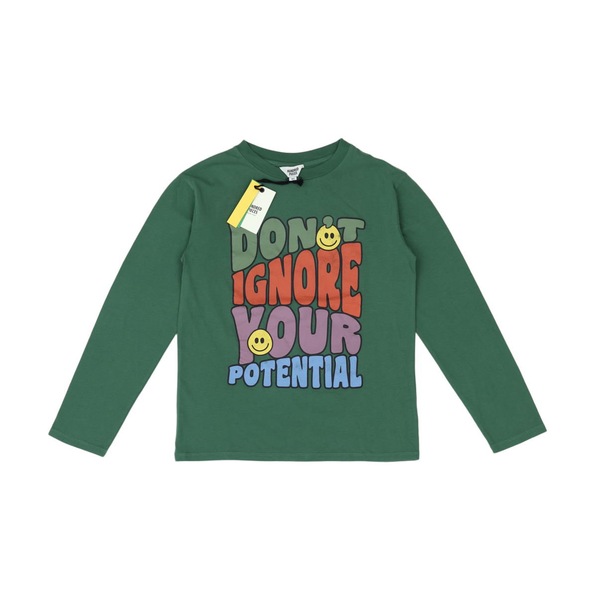 Green Kids T-shirt - 12 years HUNDRED PIECES- Seconde main Green