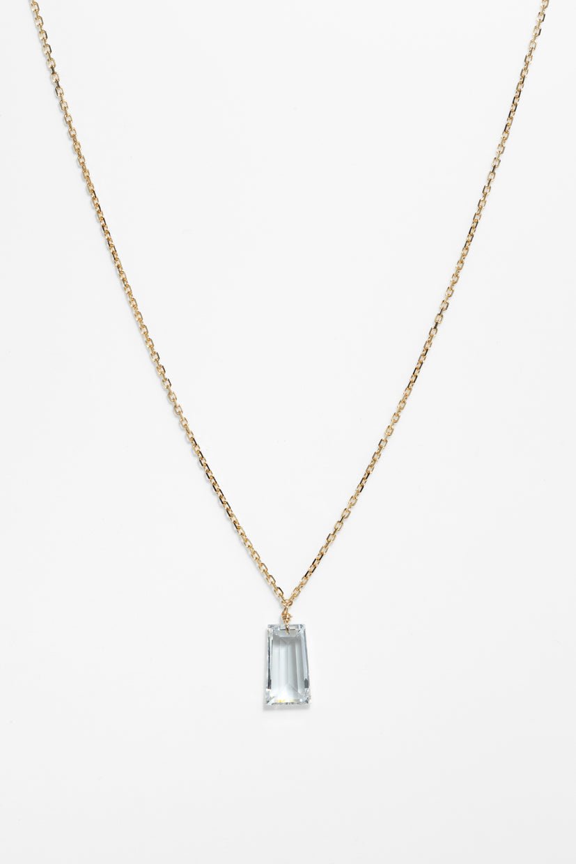 Sati gold necklace 750 - white diamond YAY Golden
