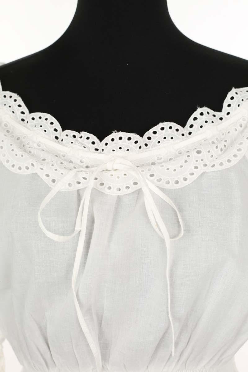 Blouse ROUJE - Seconde Main White