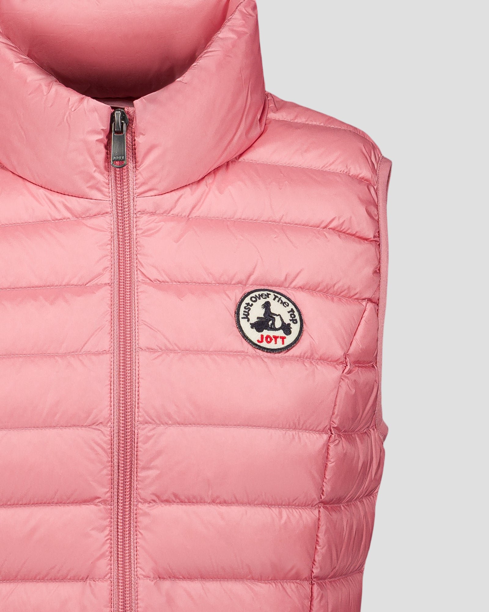 Sleeveless lightweight down vest seda JOTT Pink