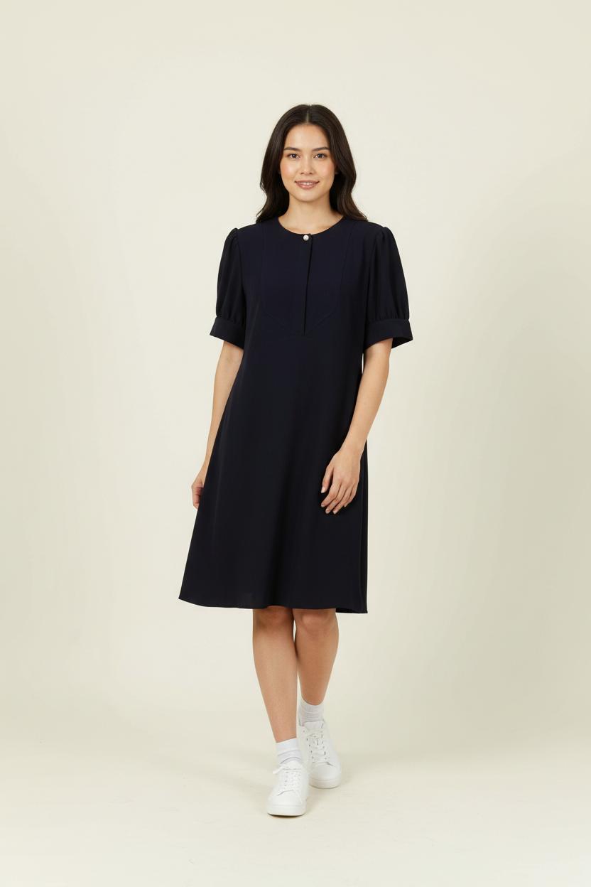 Short & Midi Dress TARA JARMON - Seconde Main Blue