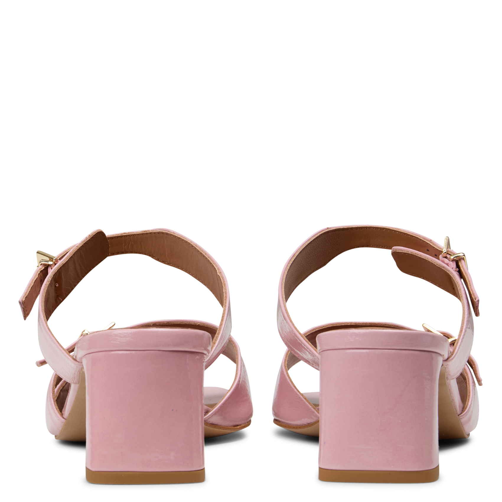 Caflo suede high sandals MELLOW YELLOW Pink