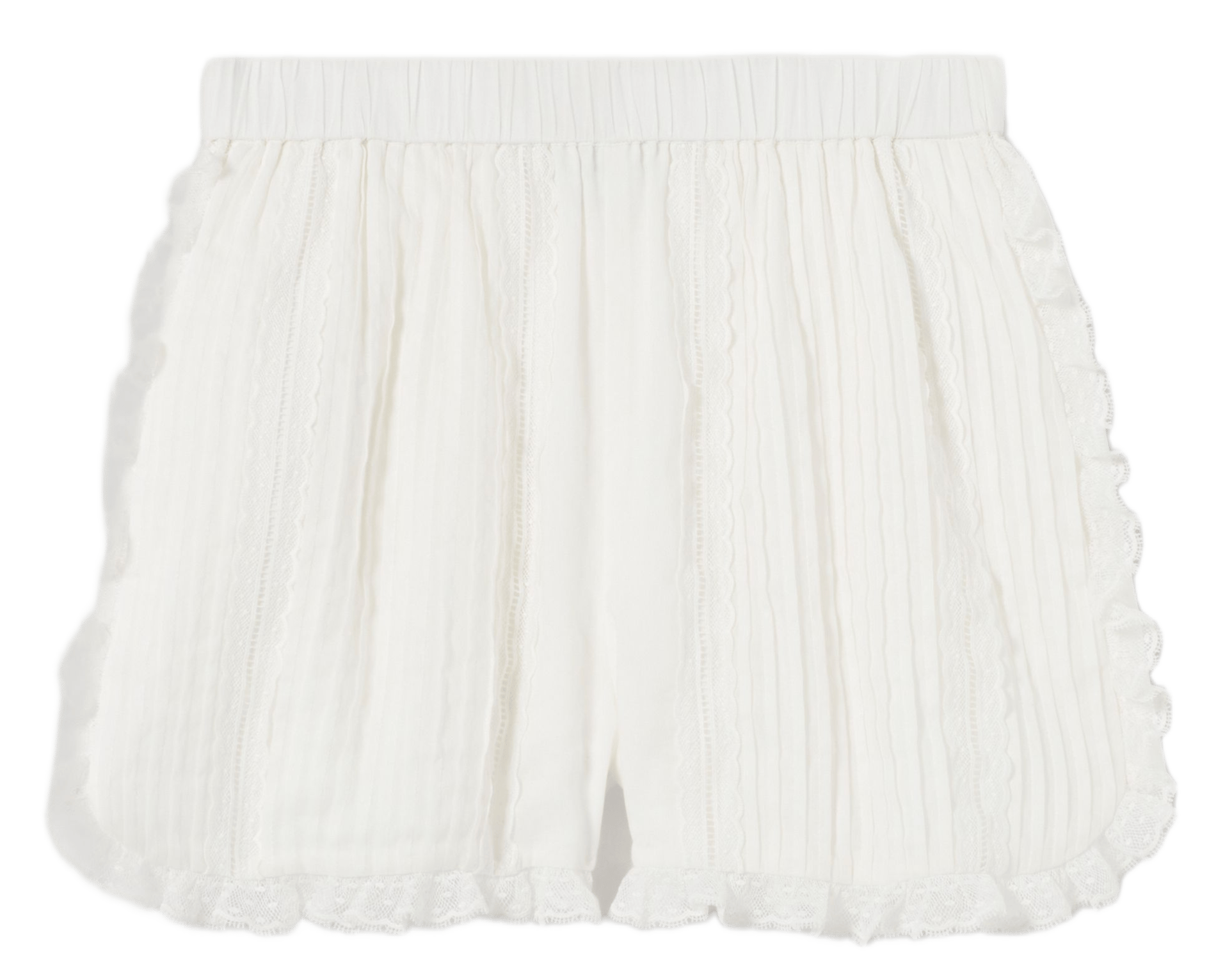 Short court en coton mélangé  CLAUDIE PIERLOT Beige