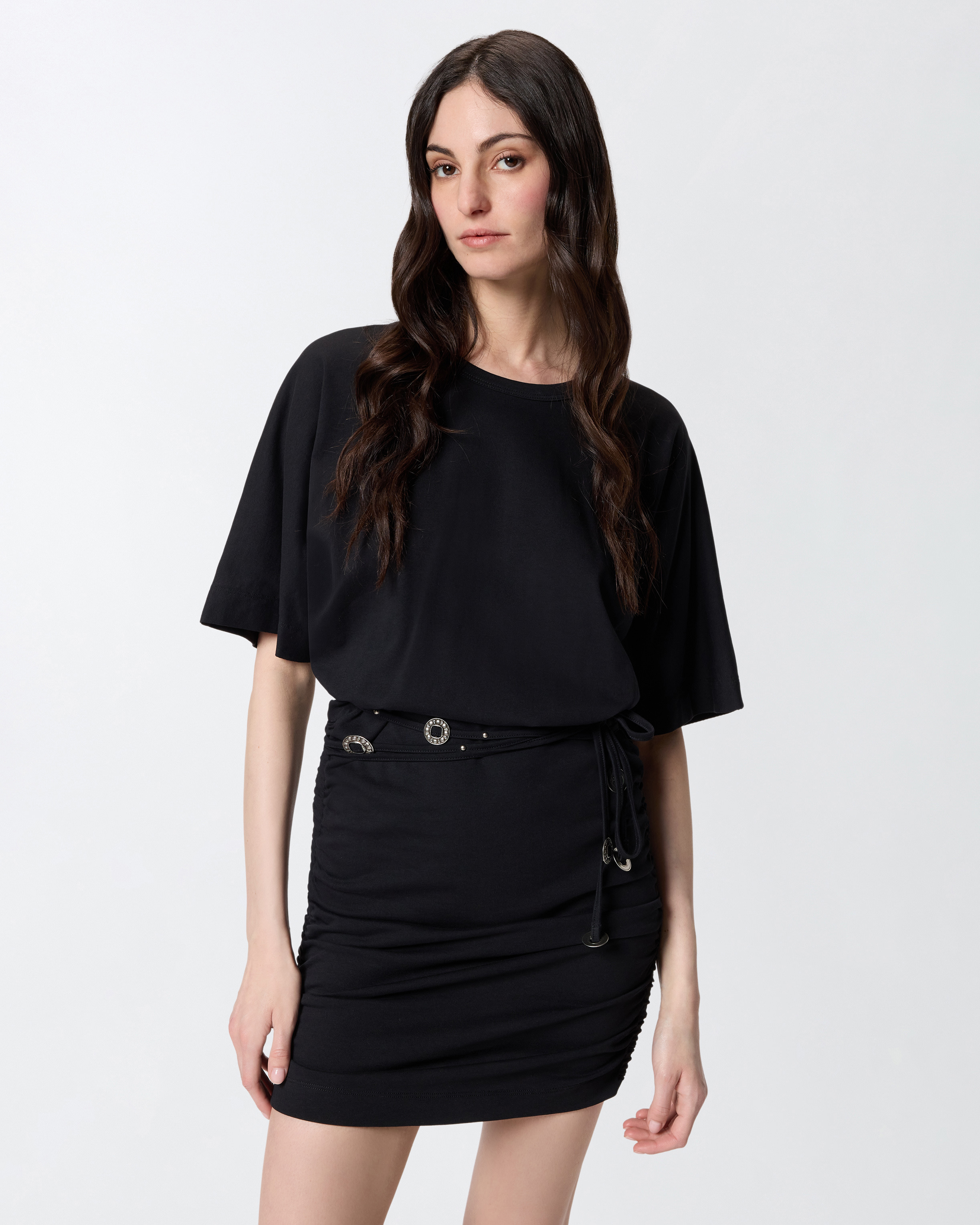 Robe courte avec ceinture PINKO Noir