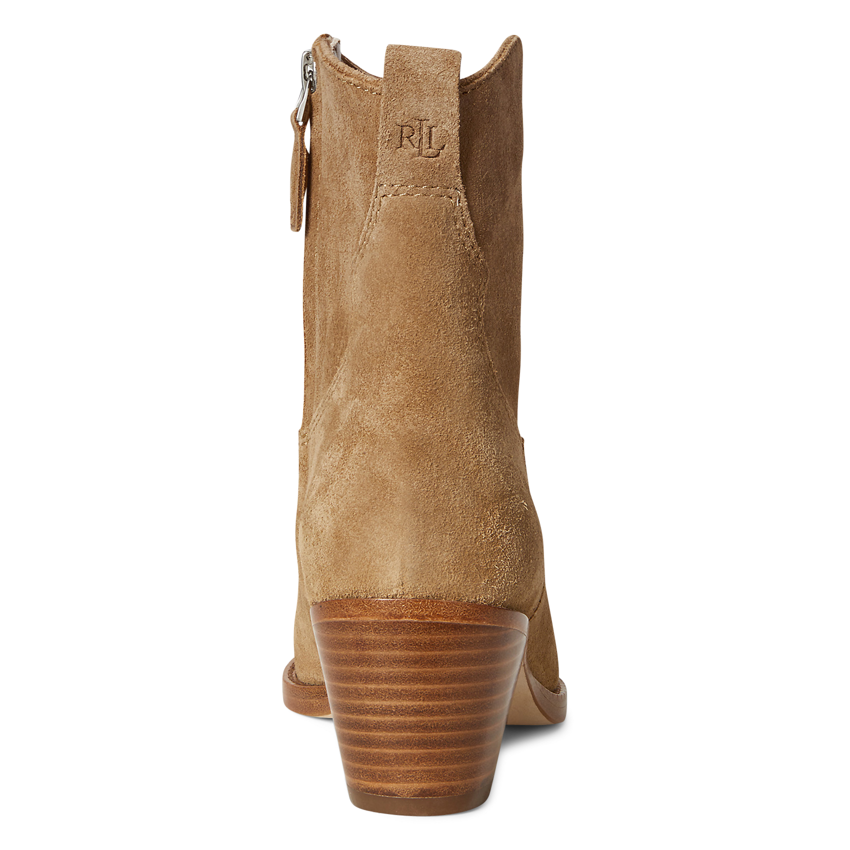Bottines en cuir velours  LAUREN RALPH LAUREN Beige