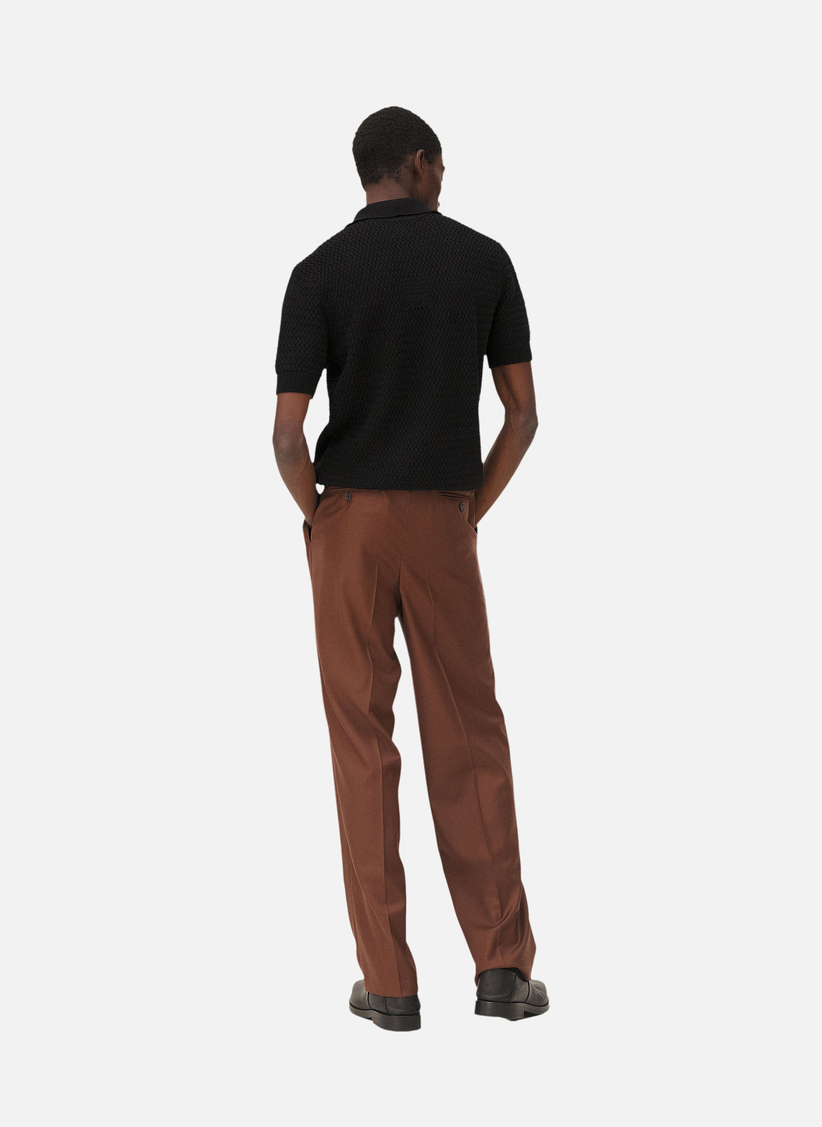 Short-sleeve polo HARING BLACK Noyoco Black