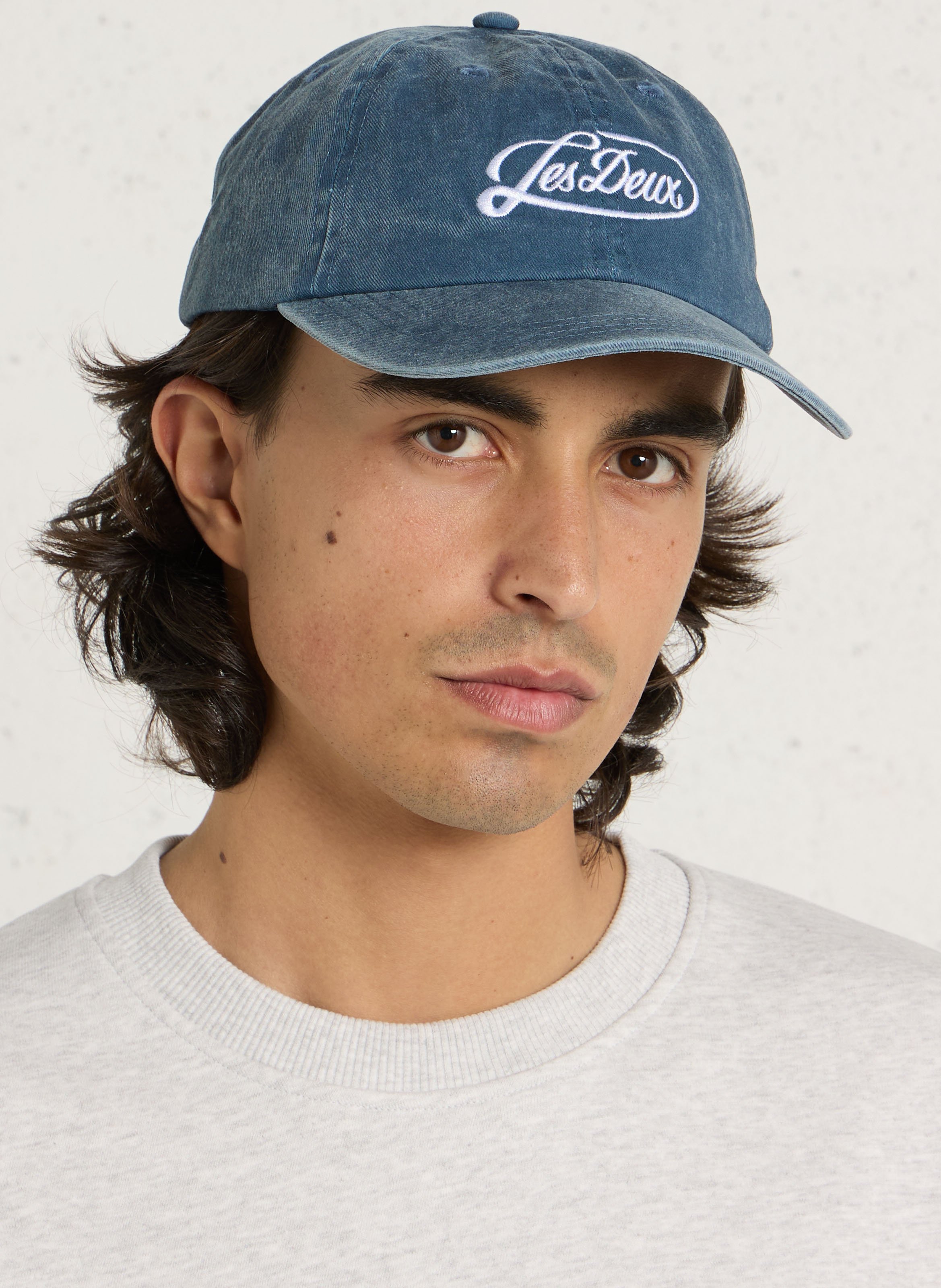 Casquette en coton LES DEUX Bleu