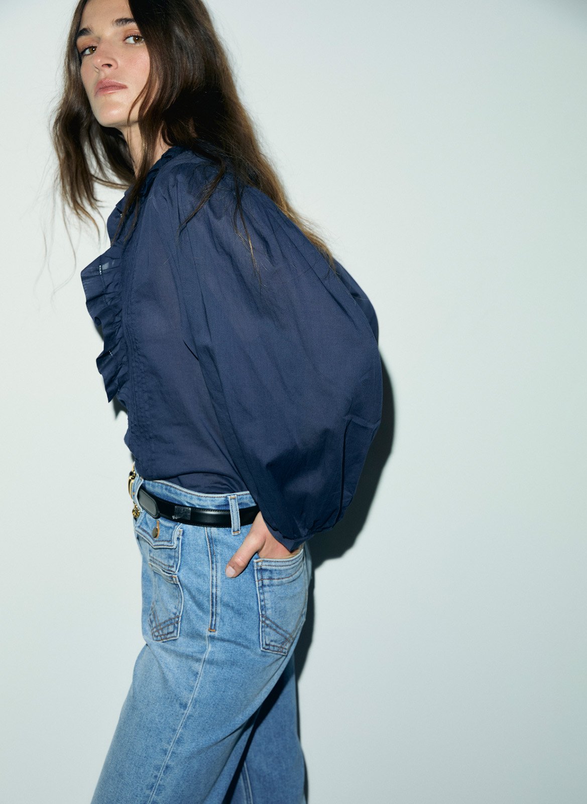 Cotton blouse GERARD DAREL Blue