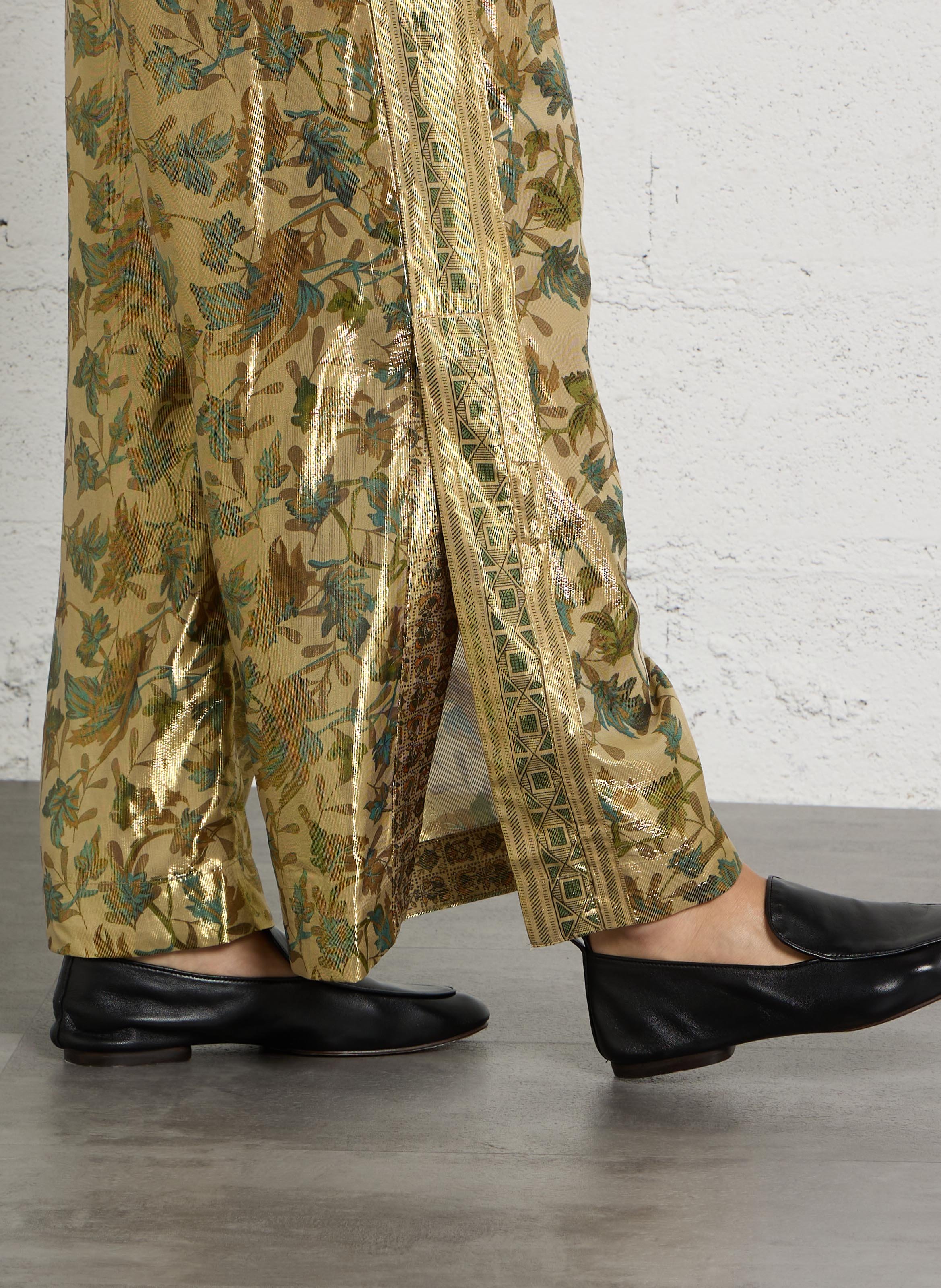 Printed wide-leg pants MES DEMOISELLES Multicolored