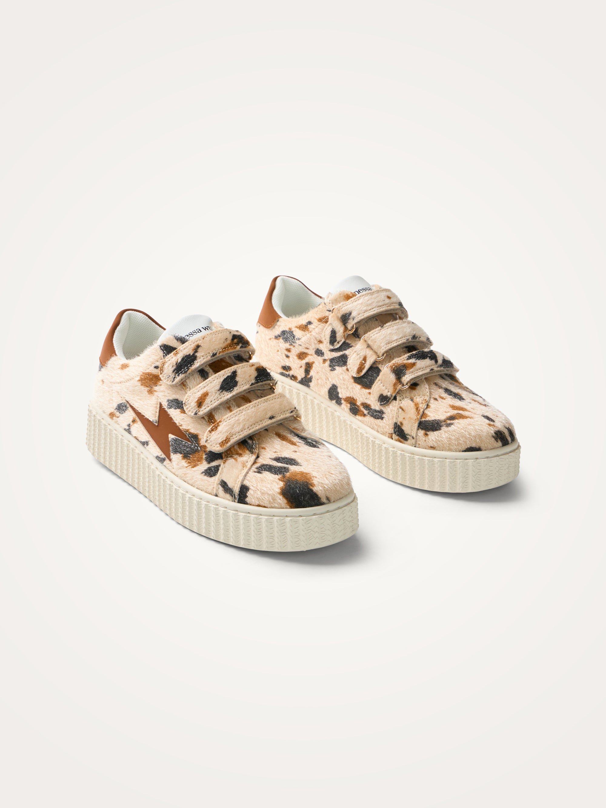 Low Velcro trainers VANESSA WU White