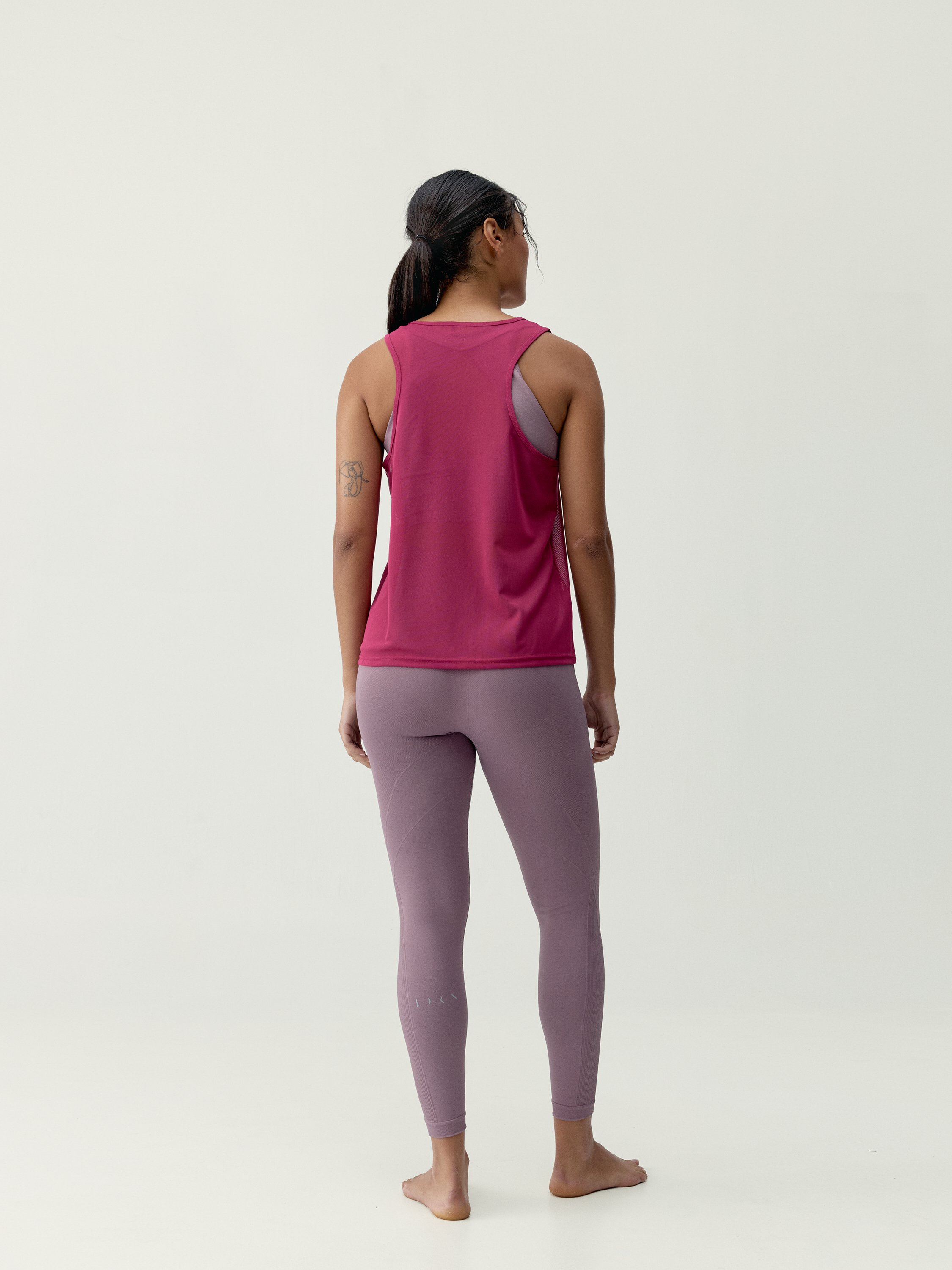 Transparent tank top | Red BORN Women