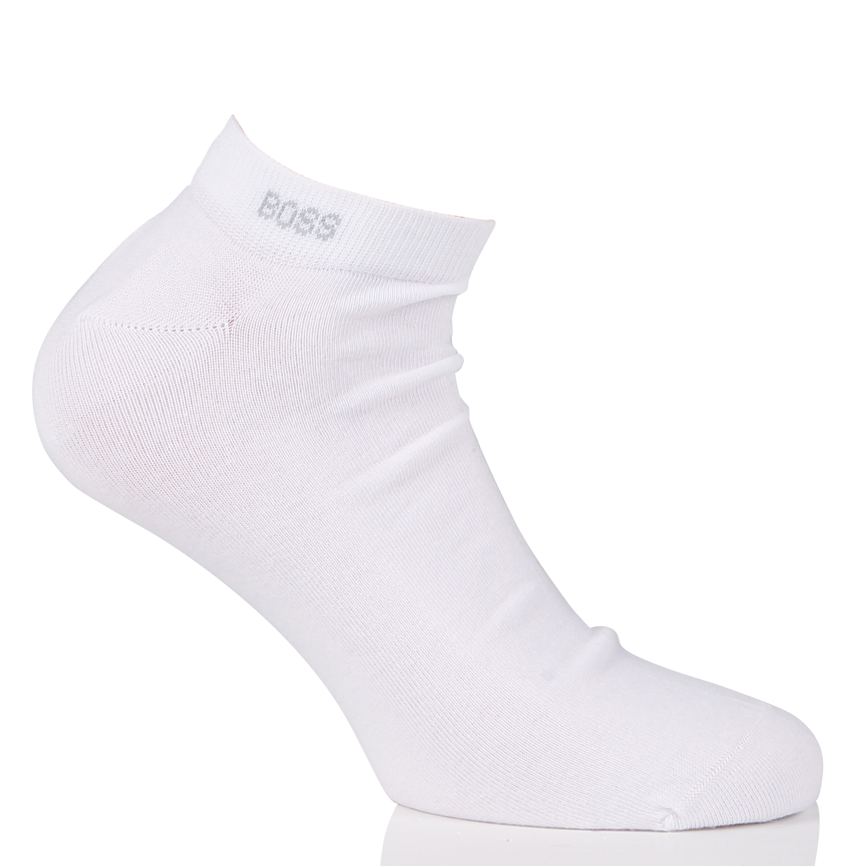 Pack of 2 pairs of cotton-blend socks BOSS White