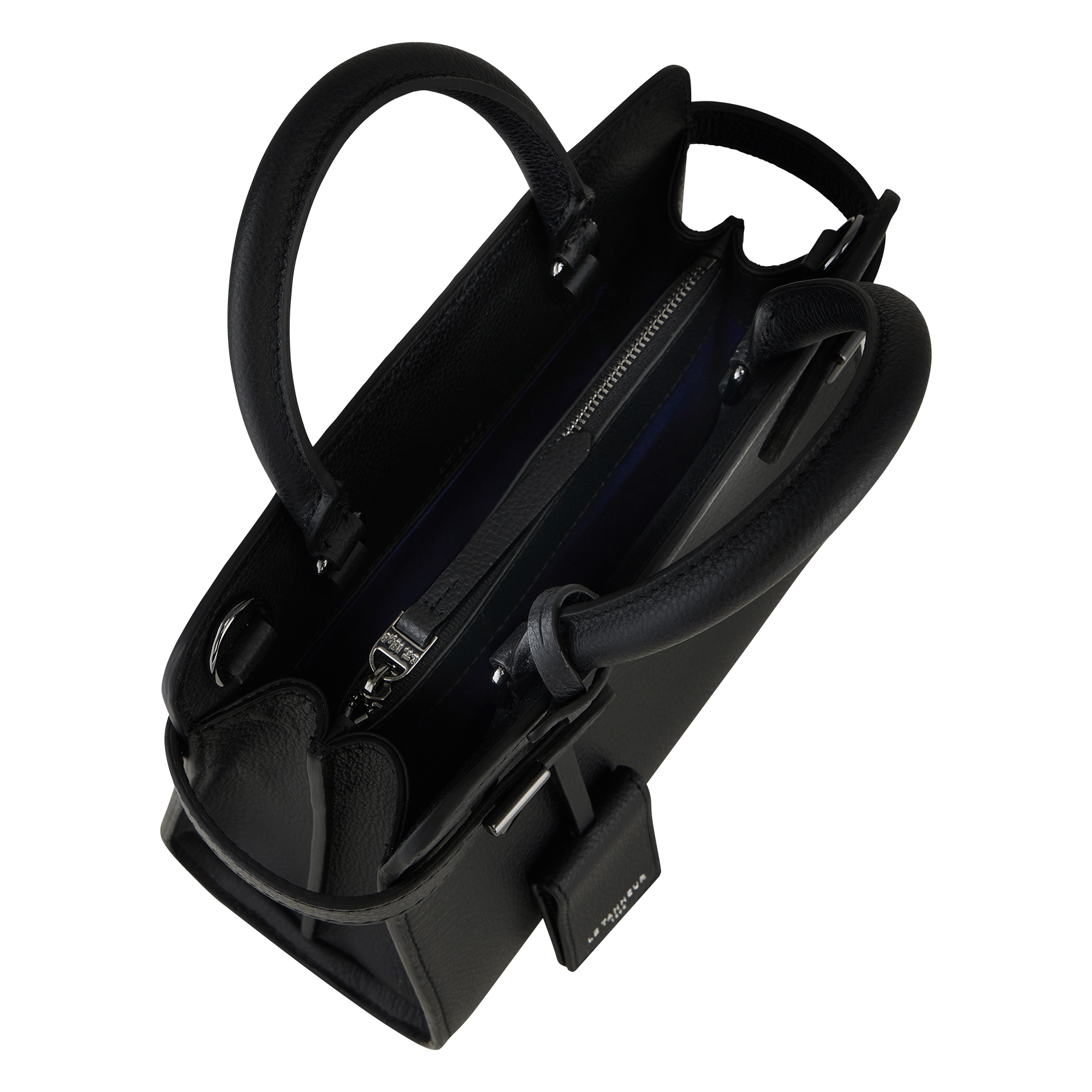 Sac à main en cuir  LE TANNEUR Noir