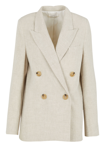 Linen-blend Suit Jacket Hazel Masscob - Women | Place des Tendances