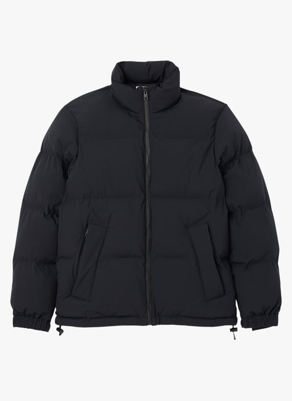 Black High neck down jacket