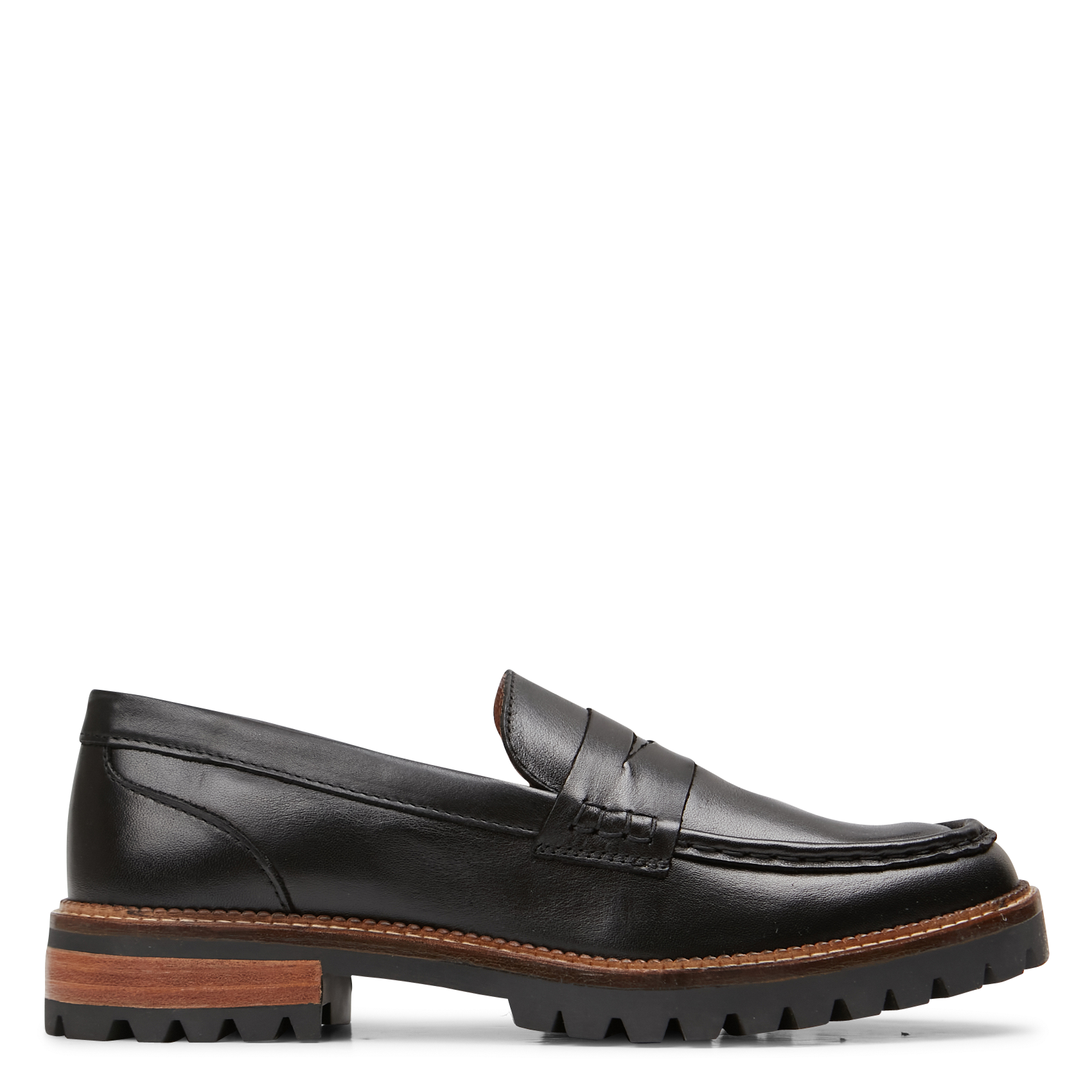 Ledermokassins MELLOW YELLOW Schwarz