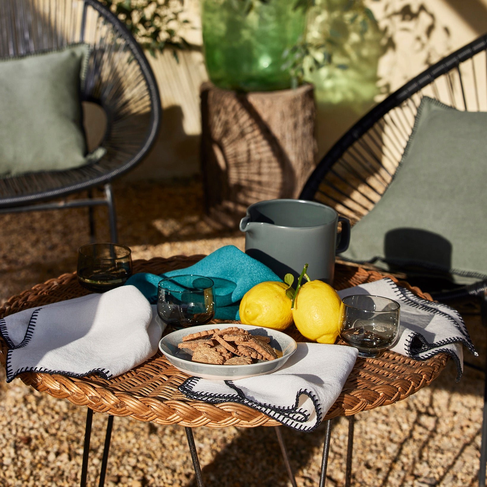 NINO - Linen napkin, 45 x 45 cm MADURA