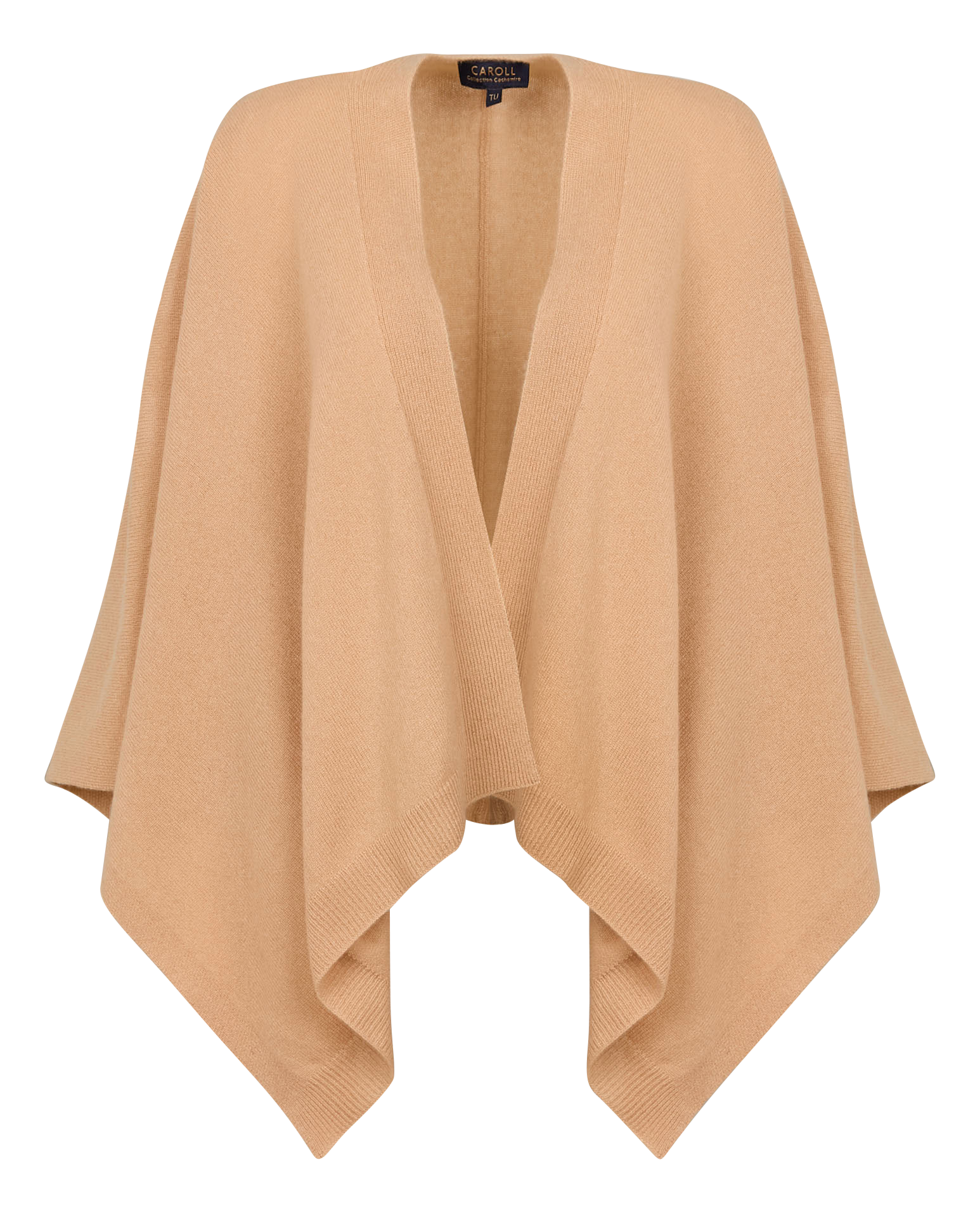 Cape van kasjmier CAROLL Bruin