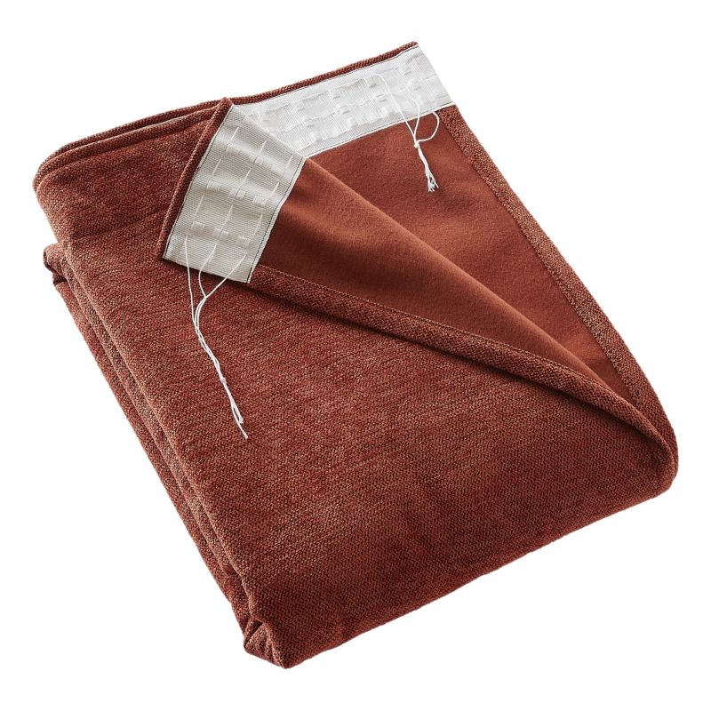 Blackout and Thermal Curtains L'EFFET PAPILLON Red