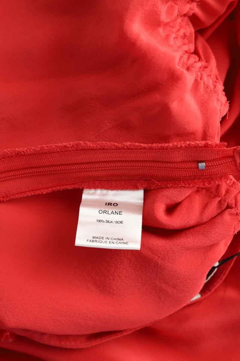 Silk jumpsuit IRO - Seconde Main Red