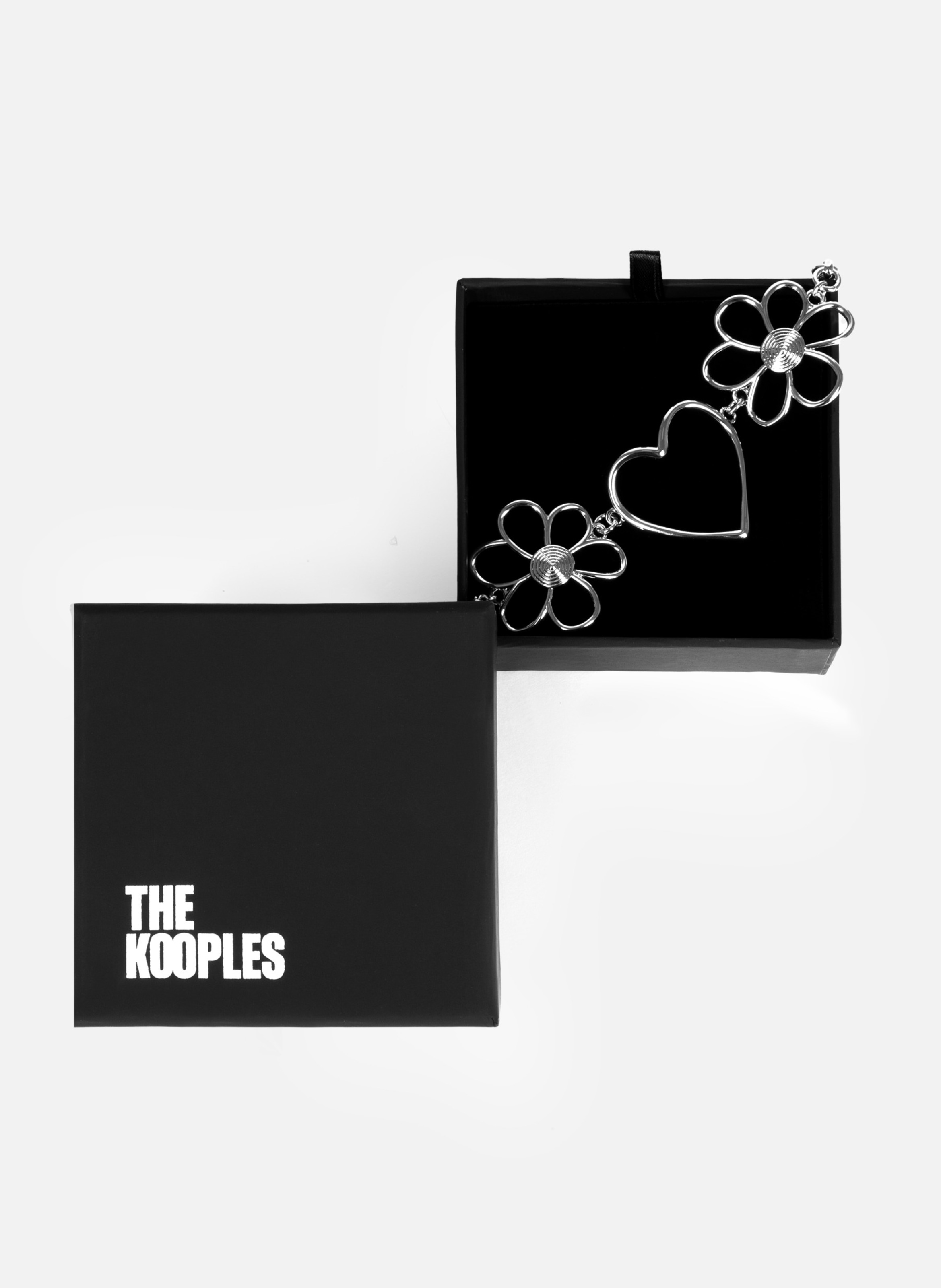 Hearts and Flowers Bracelet THE KOOPLES Grey