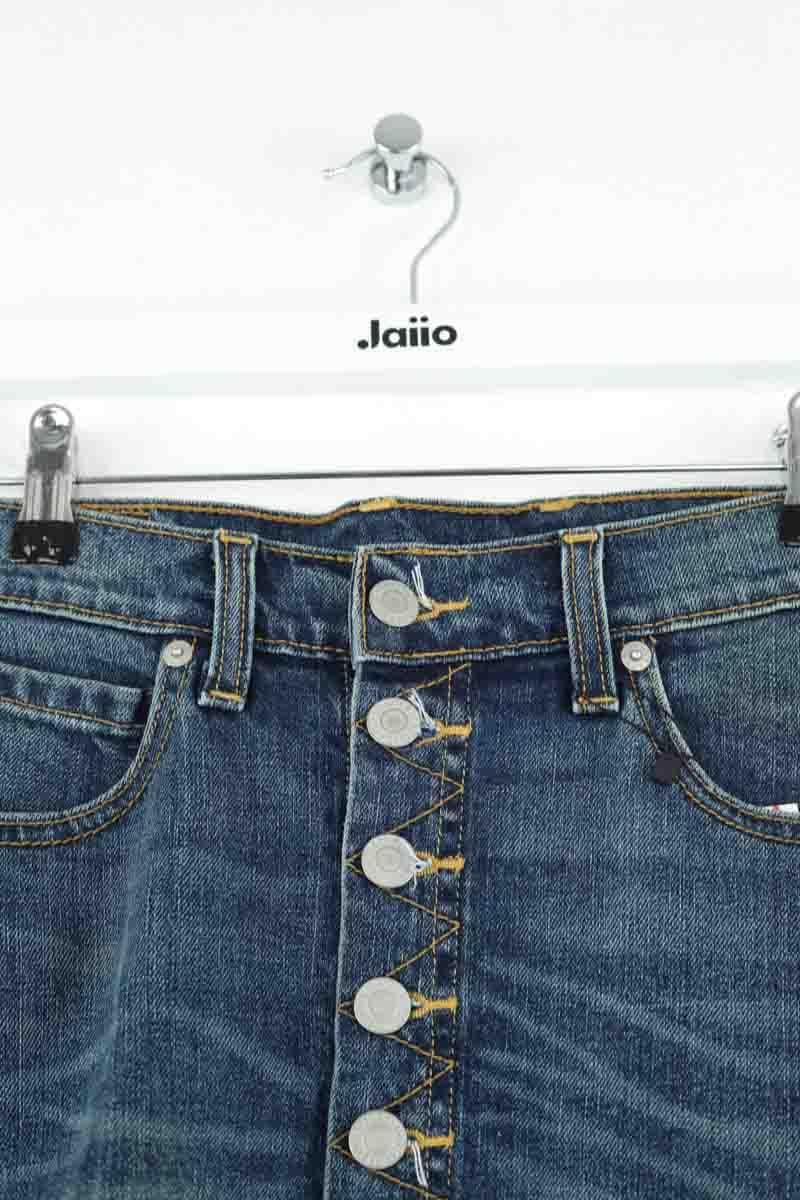 Cotton mini skirt LEVI'S - Seconde main Blue