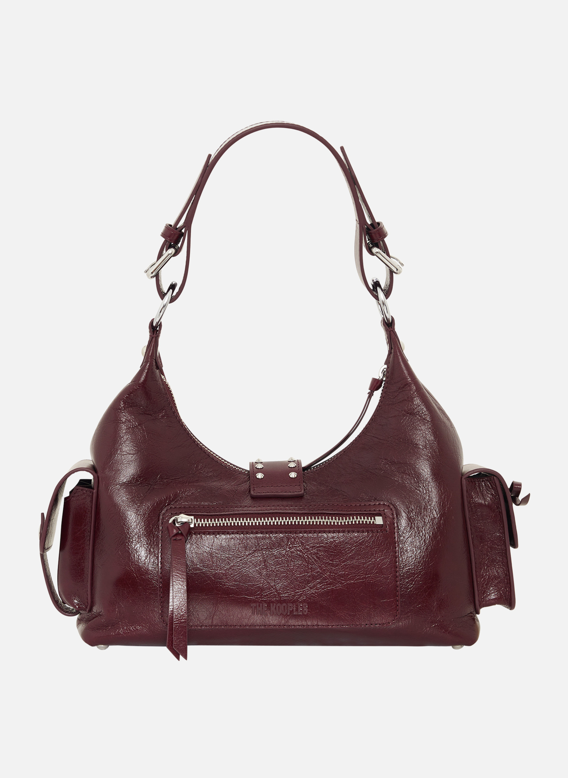Amelia leather handbag THE KOOPLES Red