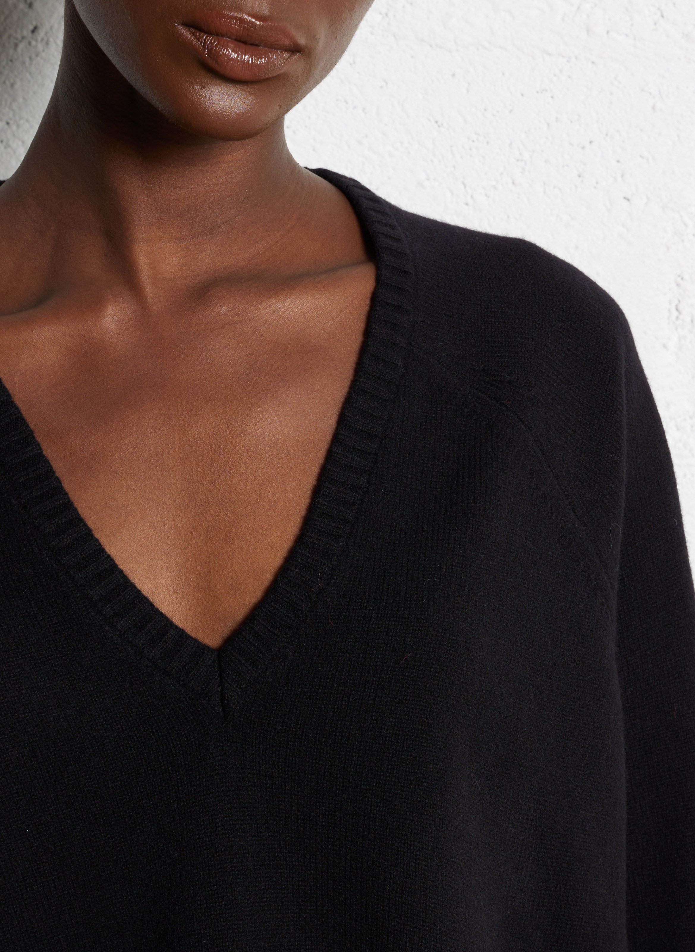 Oversized sweater DES PETITS HAUTS Black