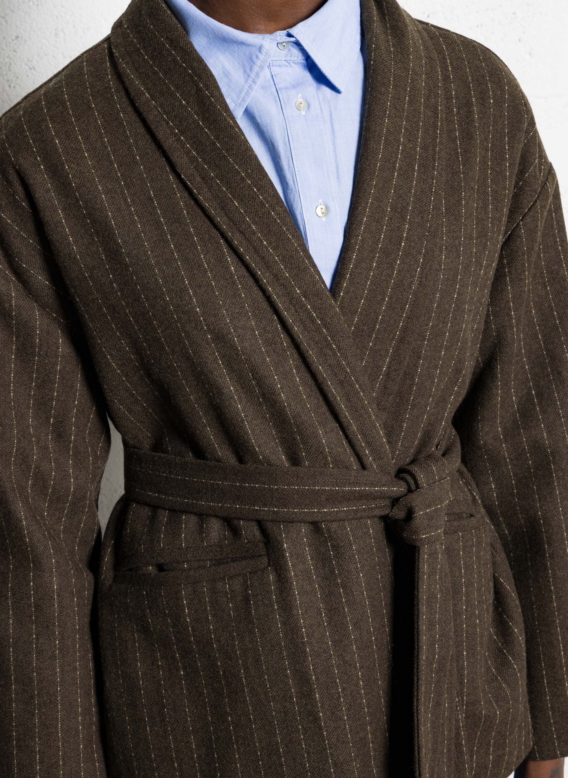 Jacket with tailored collar BELLA JONES Brown