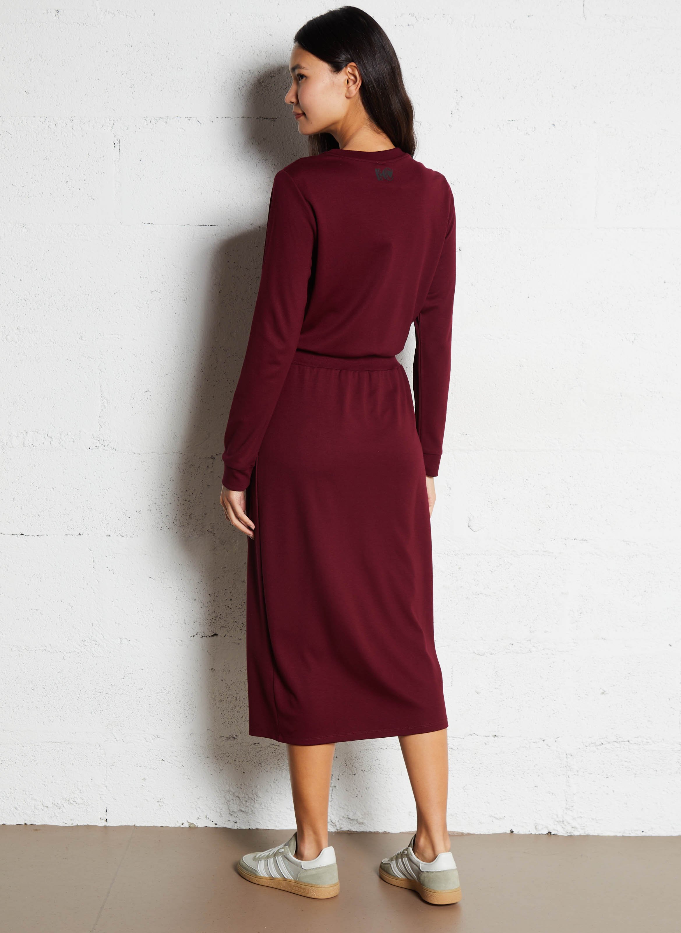 Long fleece dress I CODE Red