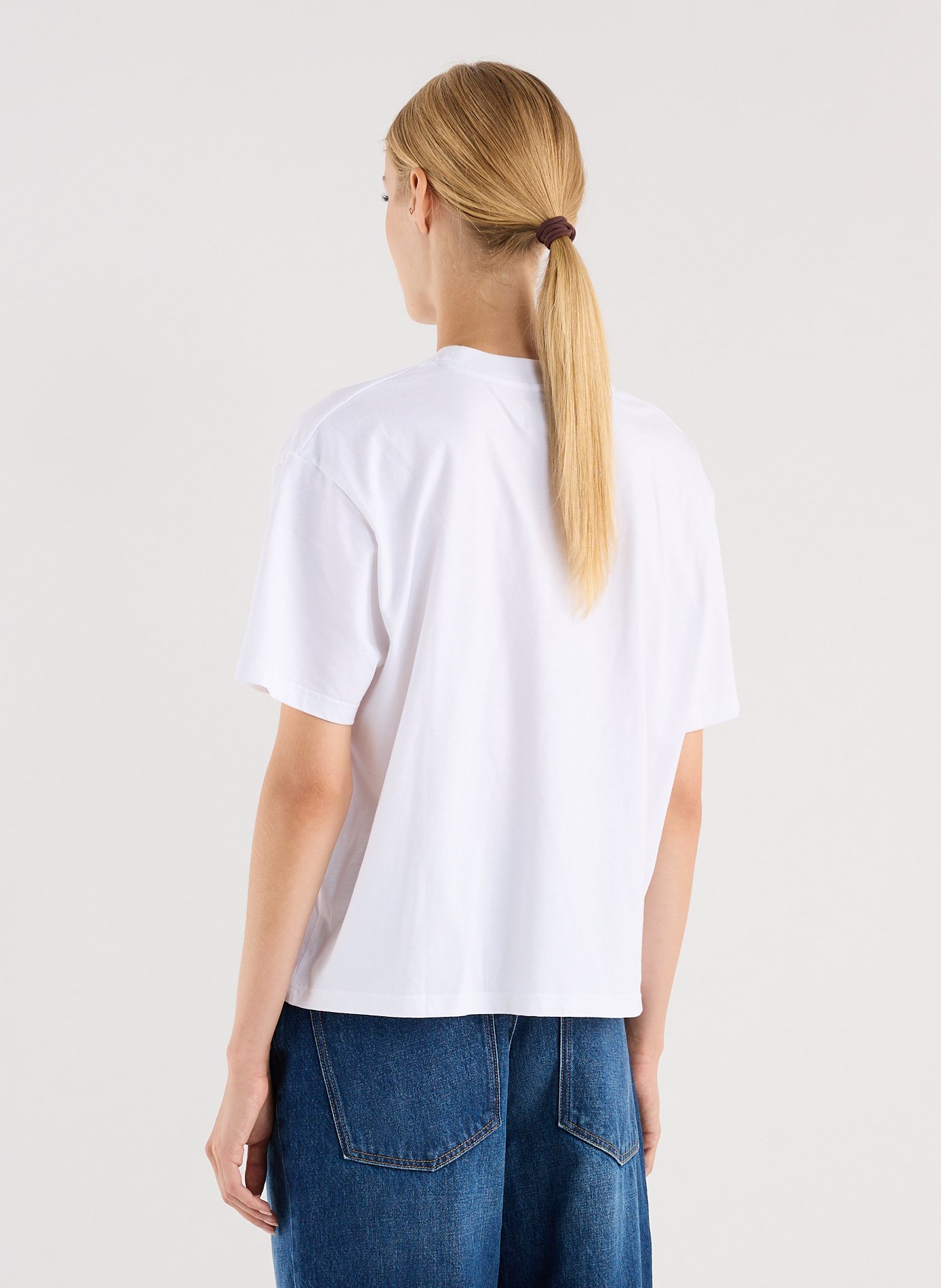 Tee-shirt oversize en coton SAISON 1865 Blanc