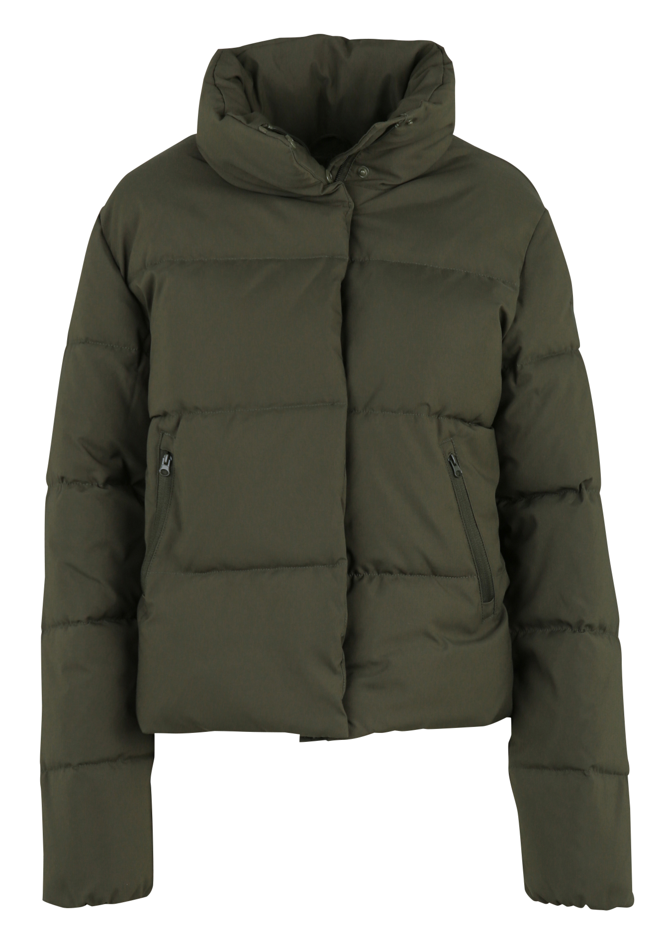 Doudoune droite col montant matelassée SUD EXPRESS Vert