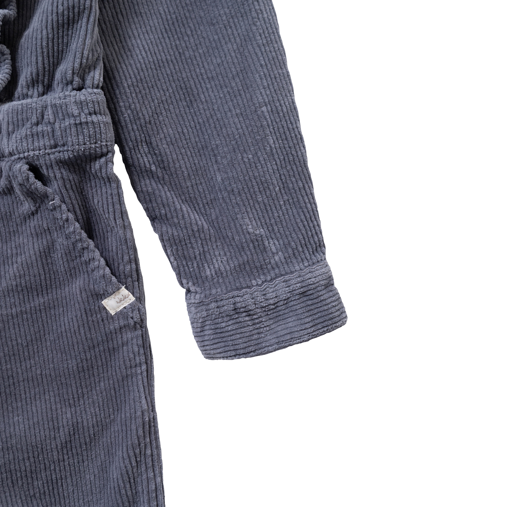 Combinaison col chemise en coton IKKS JUNIOR Bleu