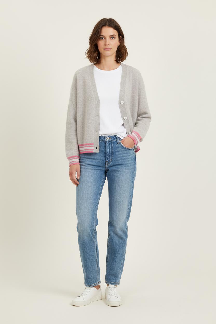 Cardigan ABSOLUT CASHMERE - Seconde main Grey