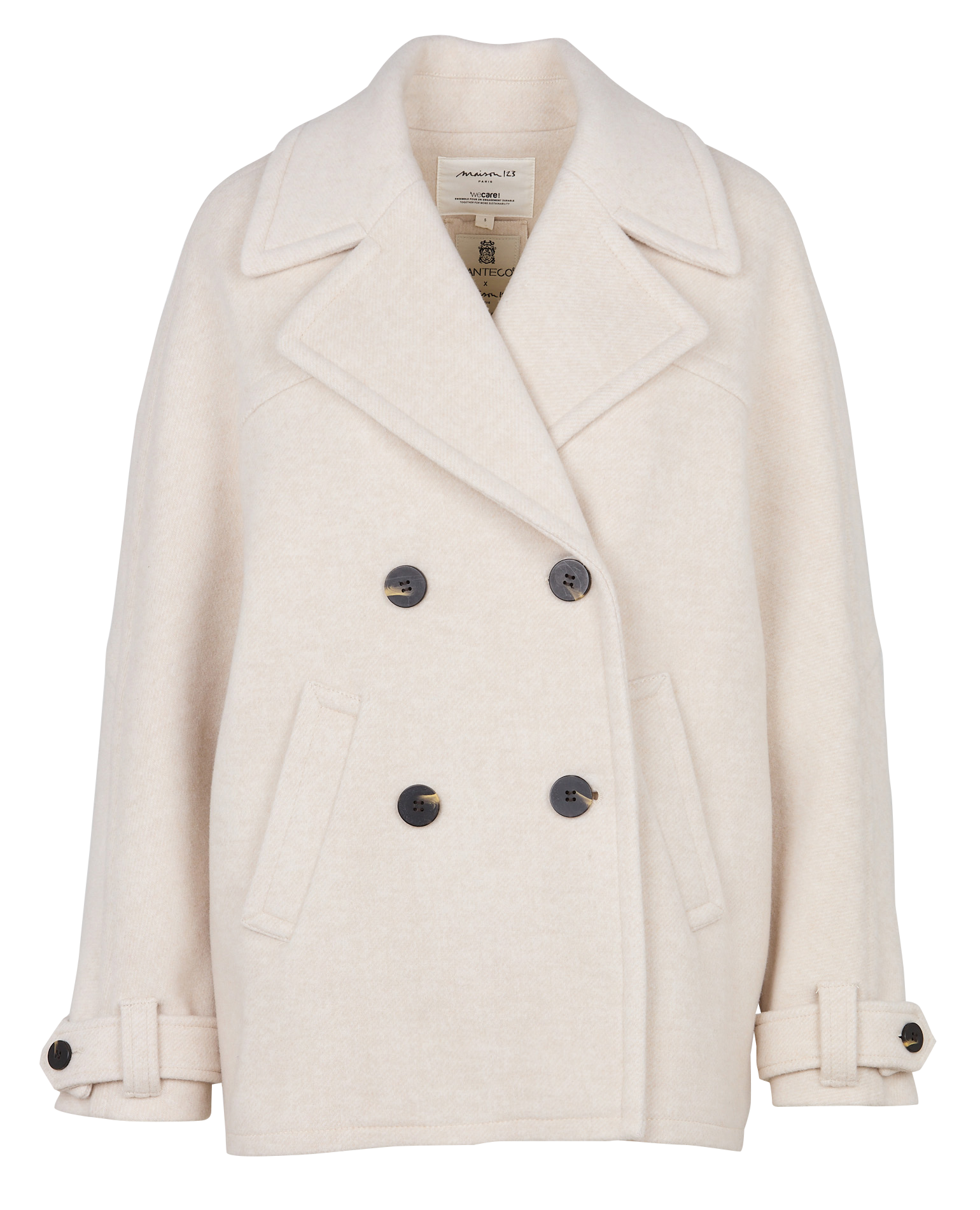 Coat MAISON 123 White
