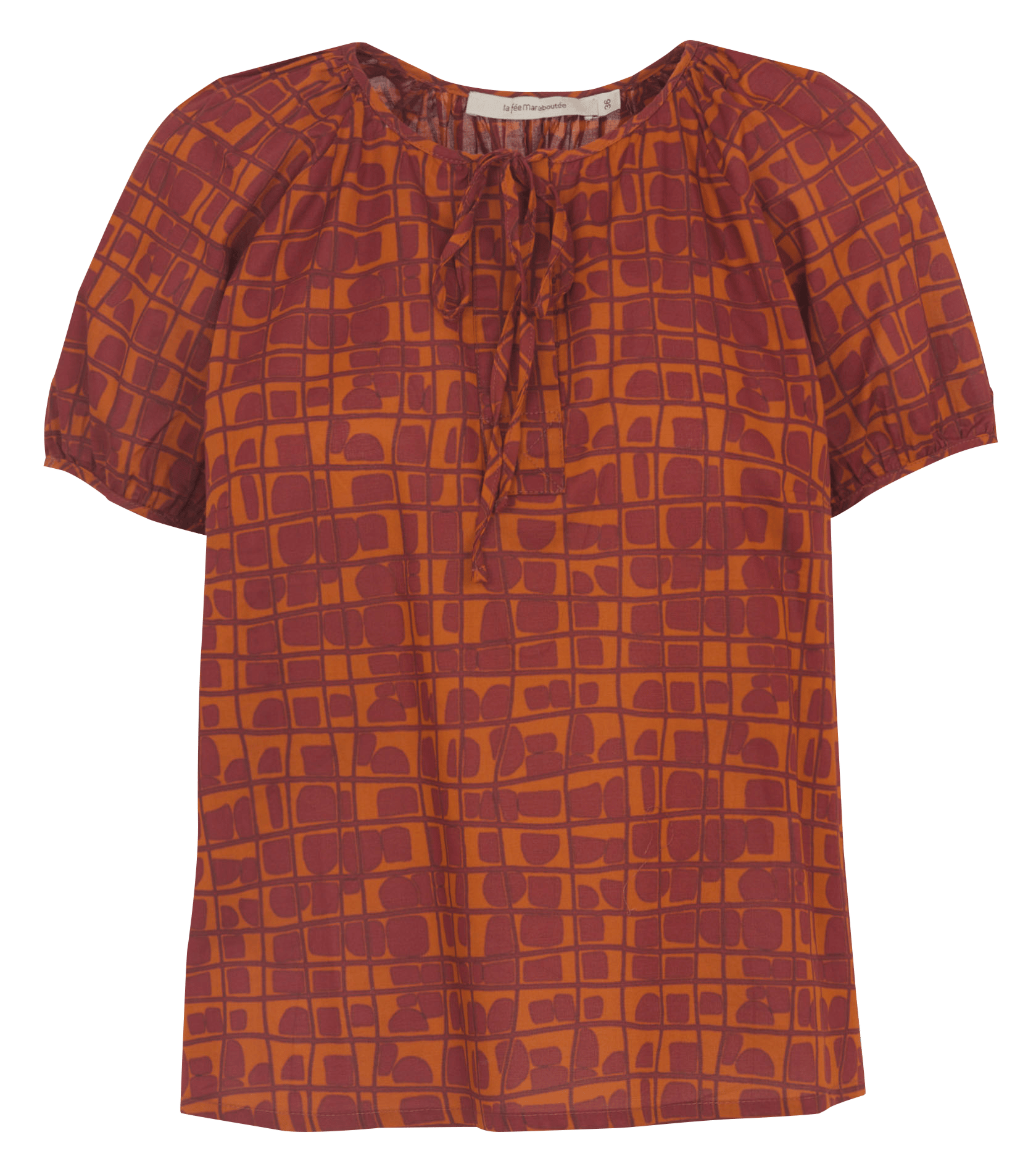 Loose-fit cotton top LA FEE MARABOUTEE Multicolored