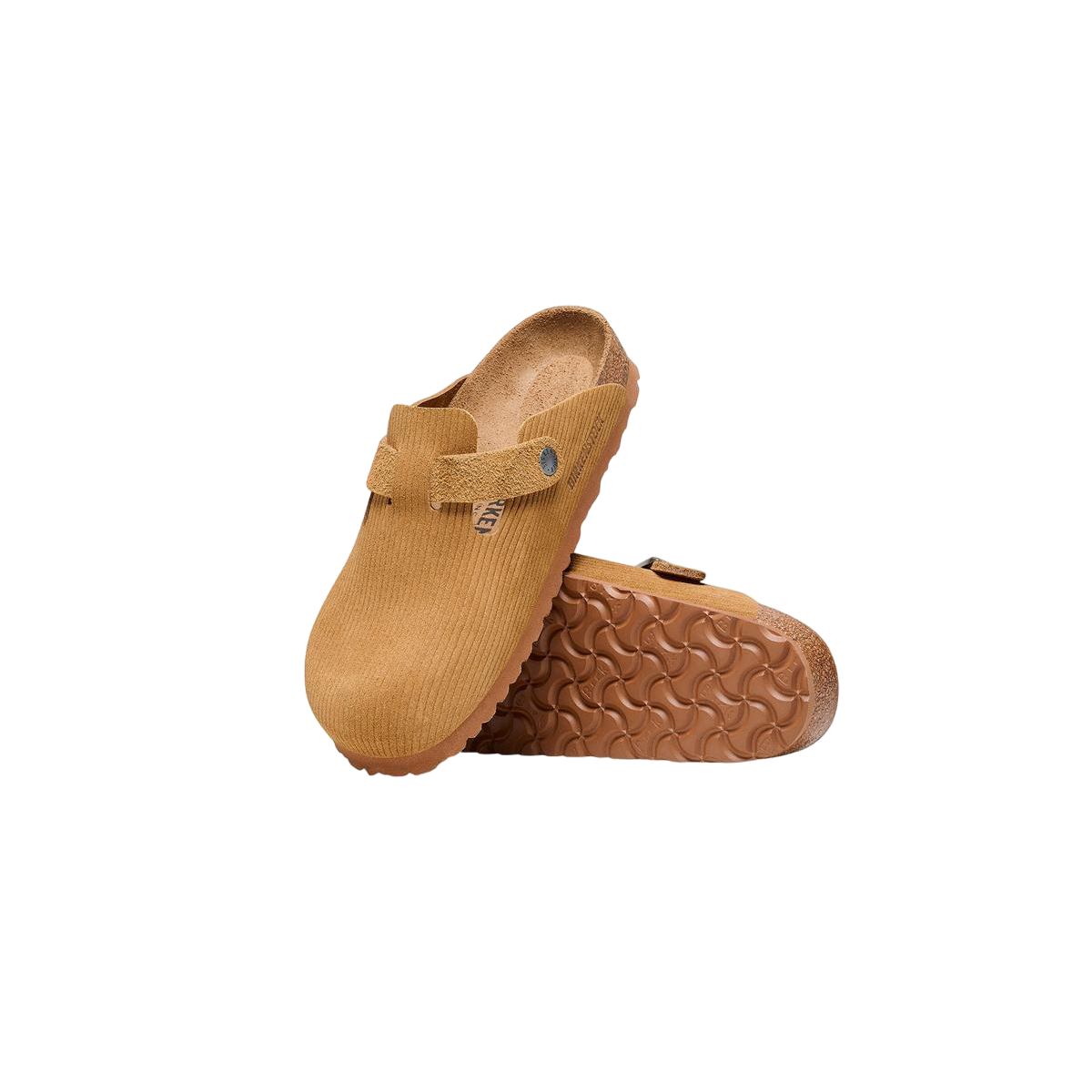 Faux leather sandals BIRKENSTOCK Brown