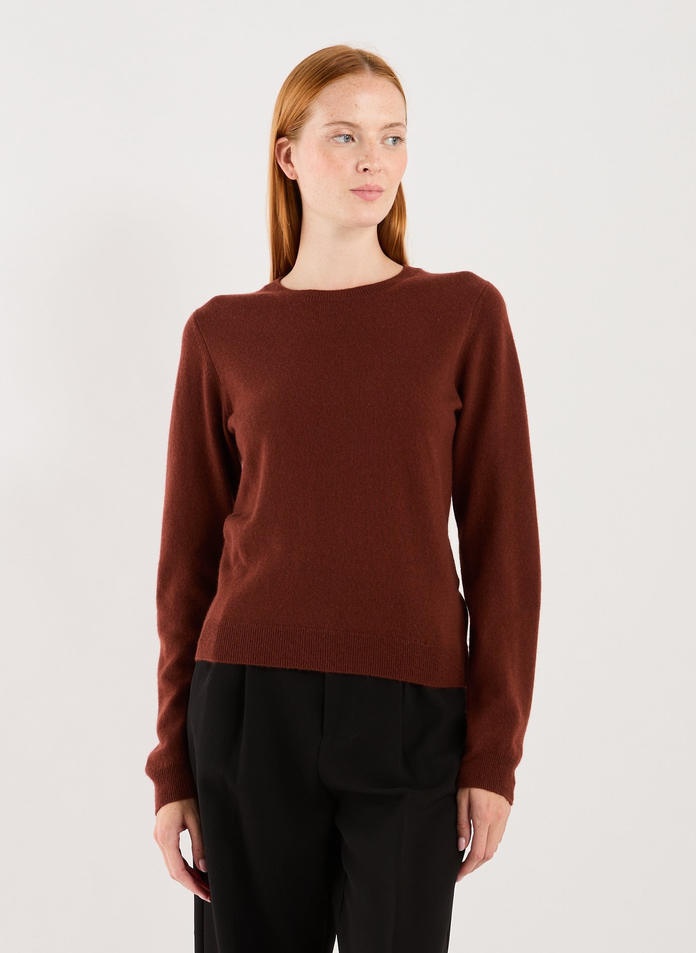 Cashmere sweater AU PRINTEMPS PARIS Brown