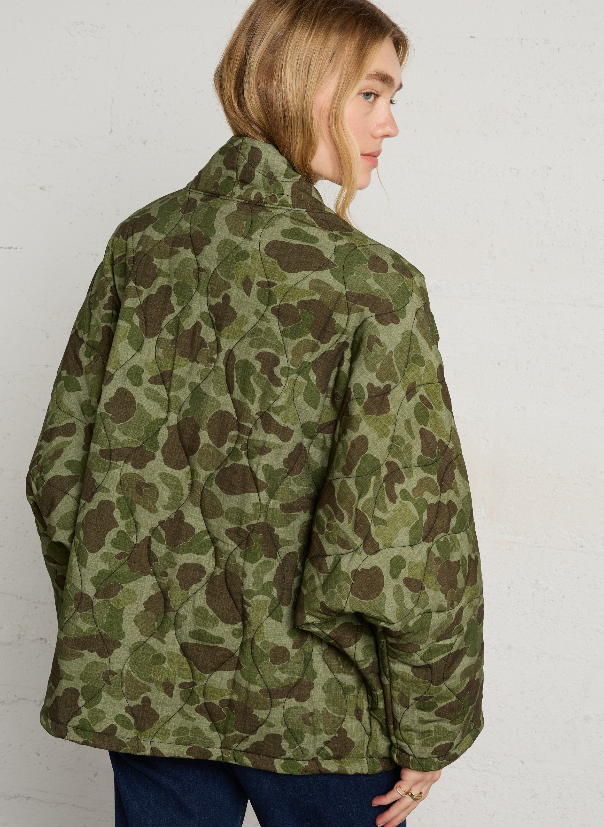 Schalkragenjacke AOKYANOS Khaki