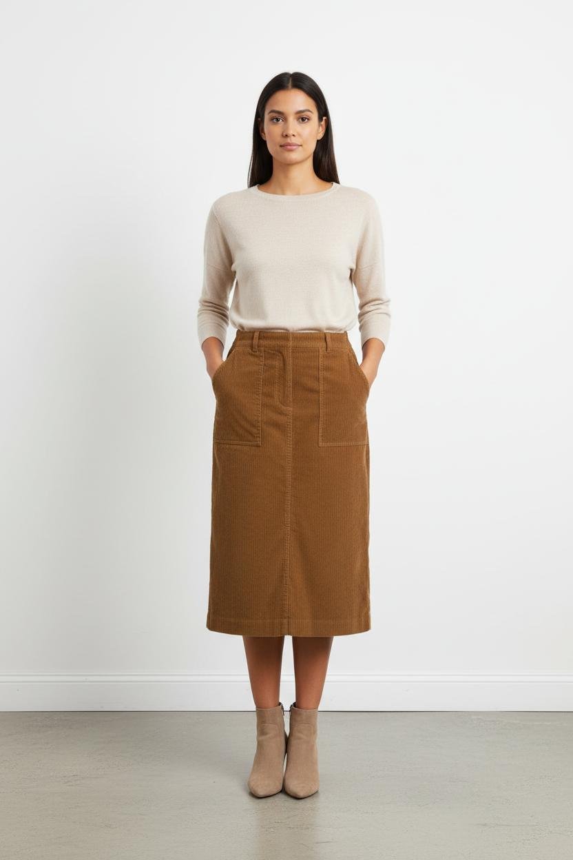 Long skirt MAX MARA - Seconde Main Beige