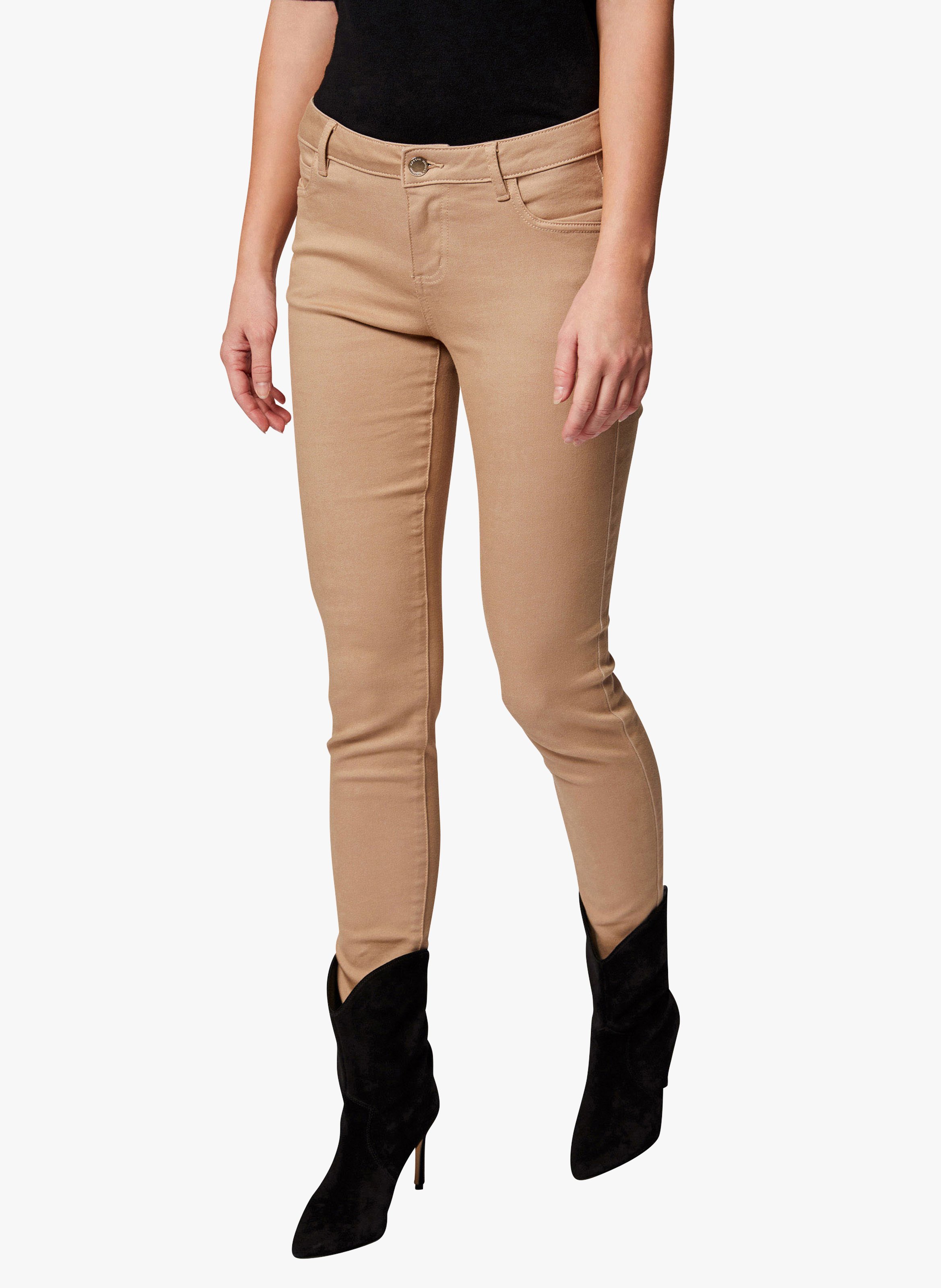 Jean slim MORGAN Marron