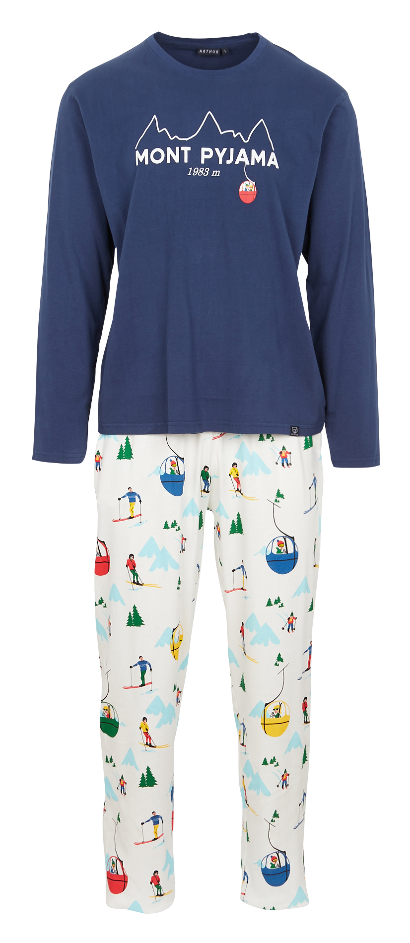 Pyjama Femme Pyjama Arthur Homme Promo Pyjama Long Coton