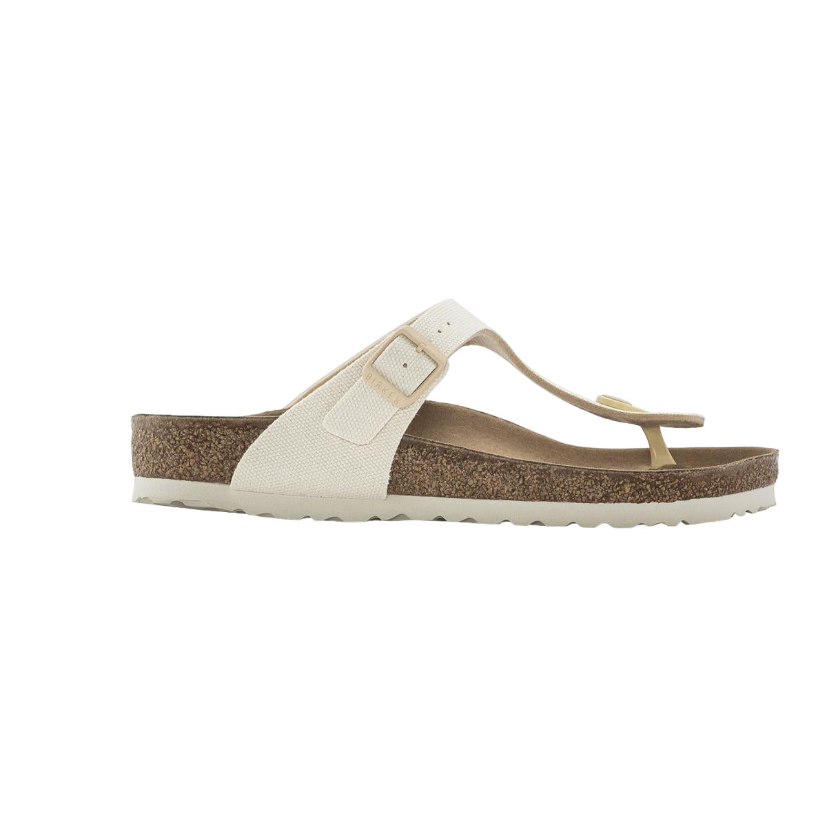 Faux leather sandals BIRKENSTOCK Beige