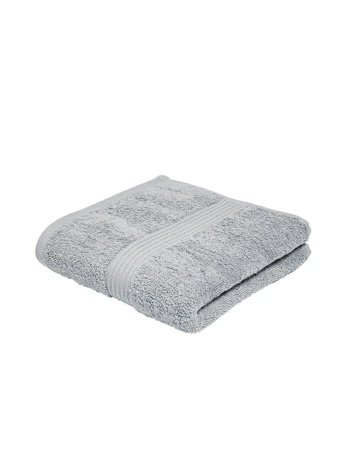 Solid color cotton bath towel TODAY LINGE DE MAISON Grey