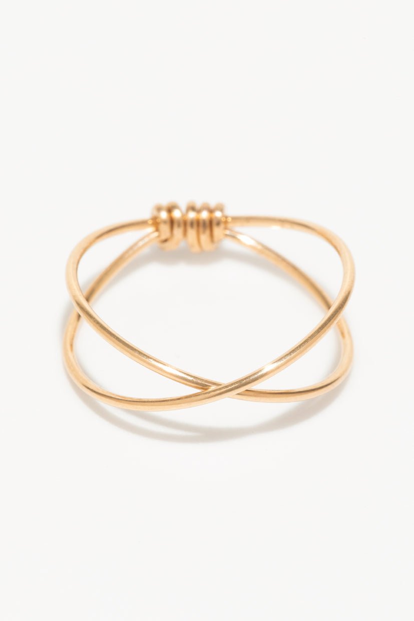 Crossover ring YAY Golden