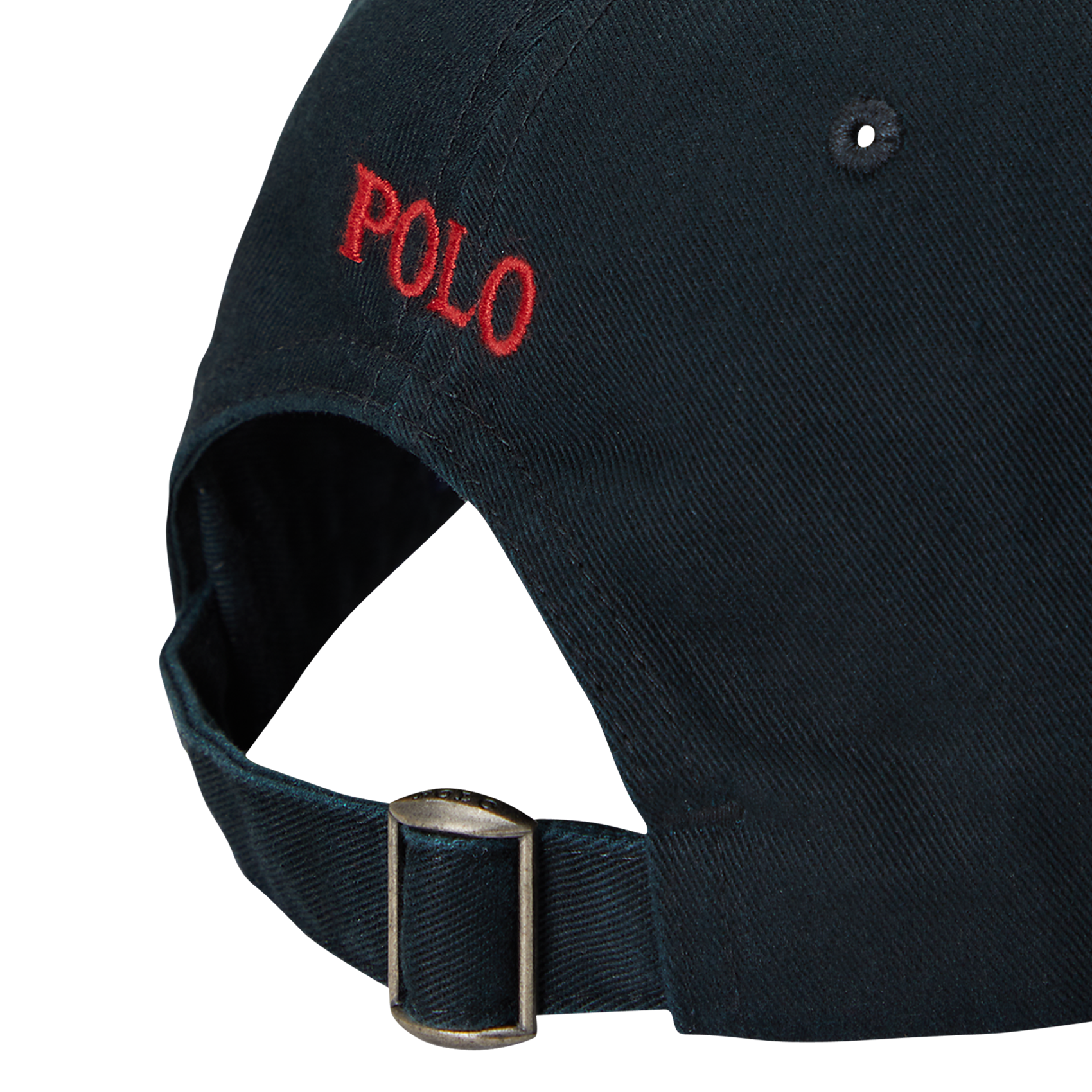 Cotton baseball cap with logo POLO RALPH LAUREN Black