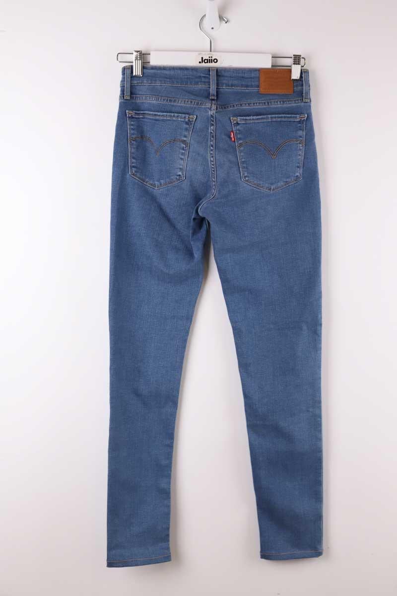 Cotton skinny jeans LEVI'S - Seconde main Blue